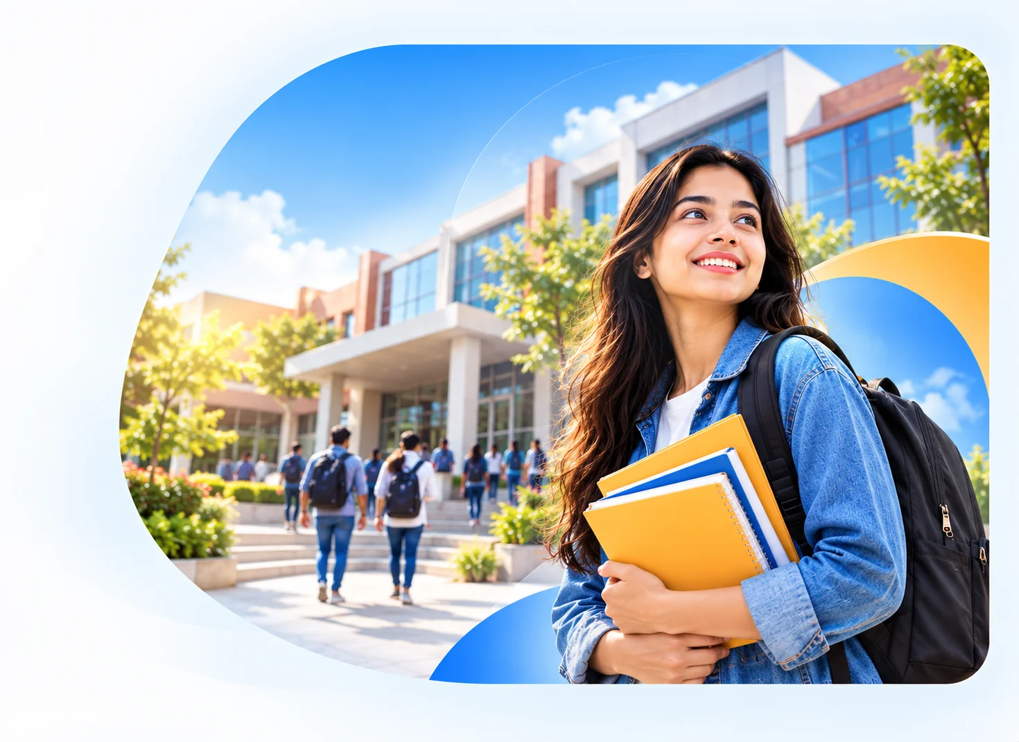 Student getting admission support